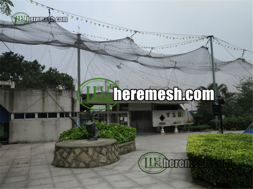 Stainless Steel Wire Rope Netting Used For Bird Aviary