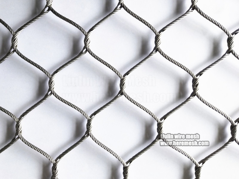 Stainless Steel Cable Mesh Supplier, Zoo Enclosure Mesh, Bird