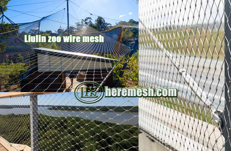 wire rope ferruled mesh