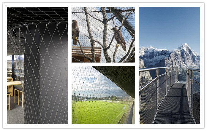 Stainless Steel Wire Rope Mesh Application