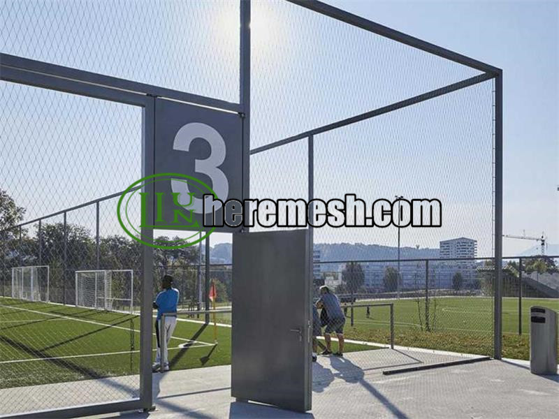 stadium fence stainless steel rope mesh