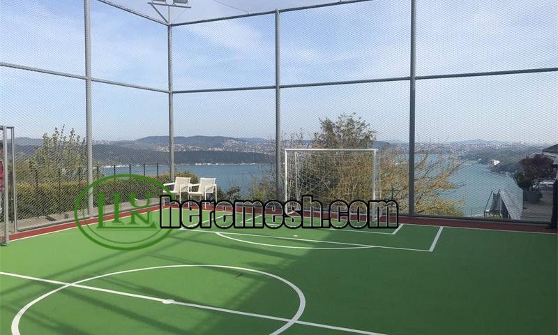 stadium fence stainless steel rope mesh