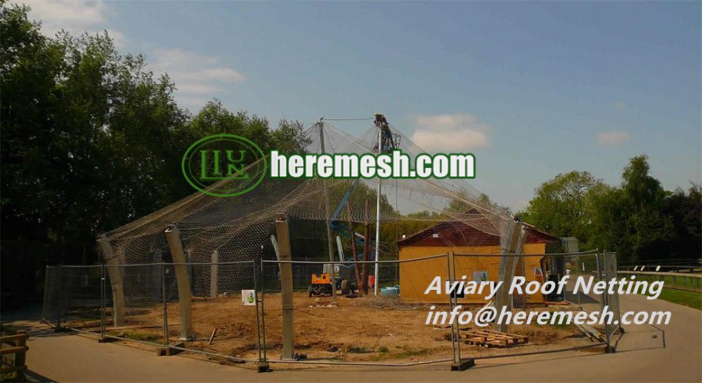 Aviary Roof Netting