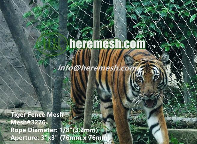 Tiger fence mesh