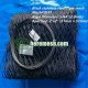 Black stainless steel cable mesh