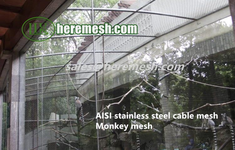 AISI304 stainless steel cable mesh