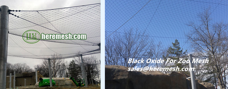 Black Oxide For Zoo Mesh