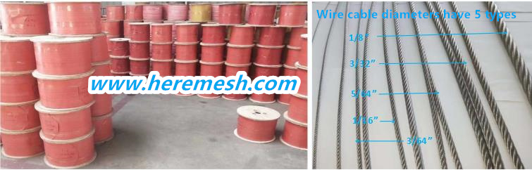 stainless steel cable mesh