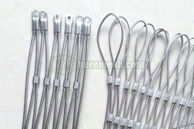 Stainless steel wire rope ferrules in various sizes available at