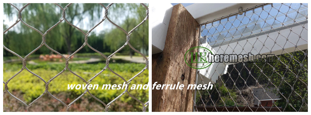 The Different Between Woven Mesh And Ferrule Mesh