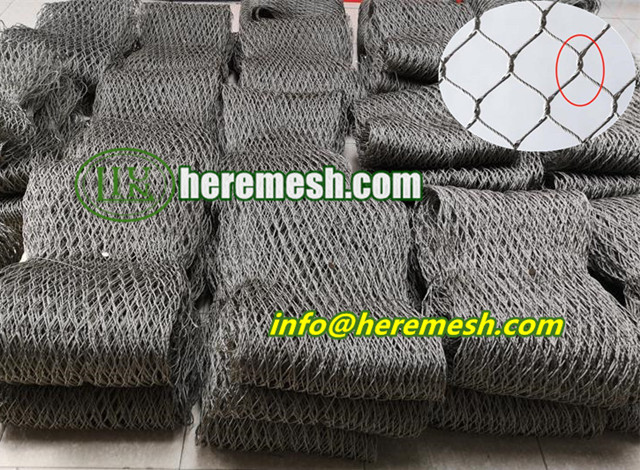 Stainless Steel Woven Rope Netting