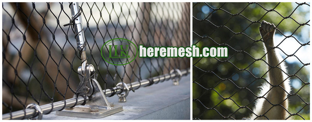 Black Mesh For Animal Enclosure