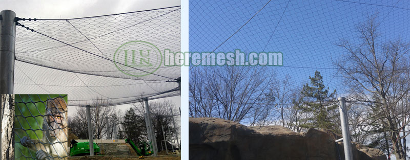 Black Mesh For Animal Enclosure