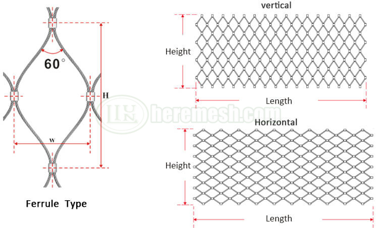 stainless steel ferrule mesh