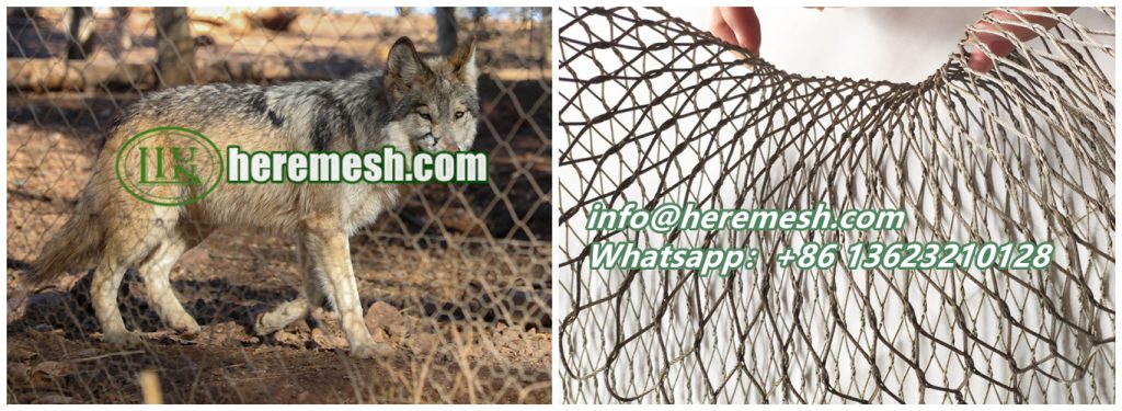 wolf enclosure mesh