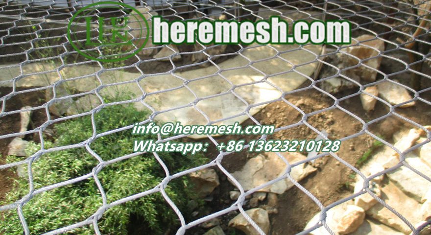 wolf enclosure mesh