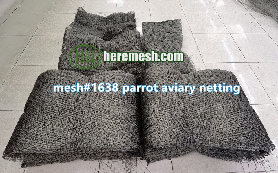 Flexible Parrot Aviary Netting