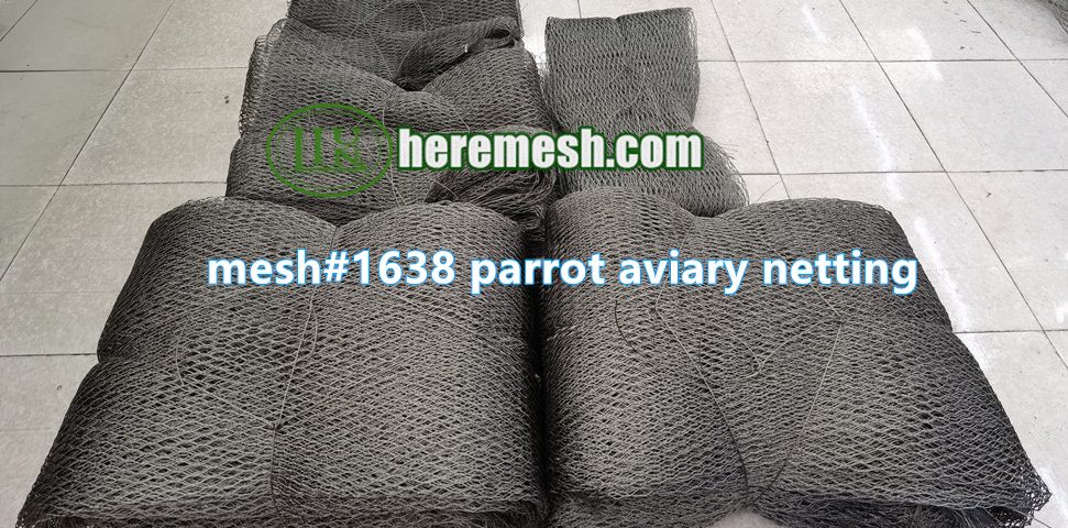 Flexible Parrot Aviary Netting