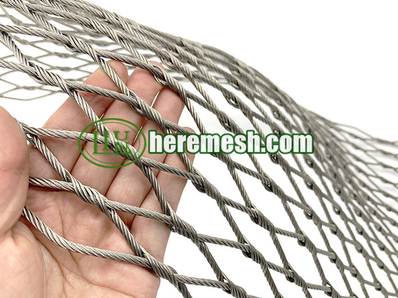 Manufacturer Of Wire Rope Mesh