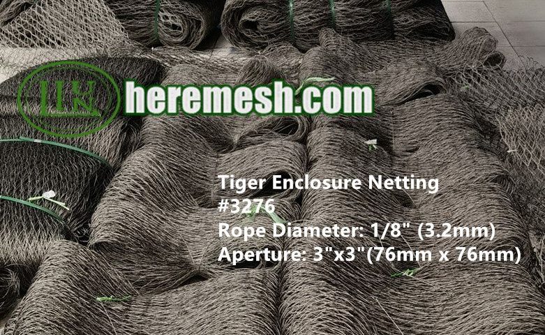 Tiger Enclosure Netting