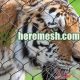 stainless steel zoo tiger enclosure mesh