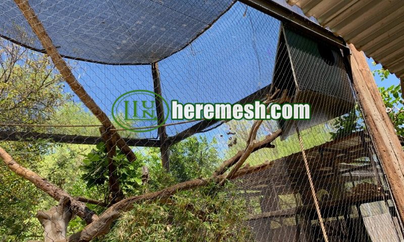 Rope Mesh As Animal Enclosure Mesh