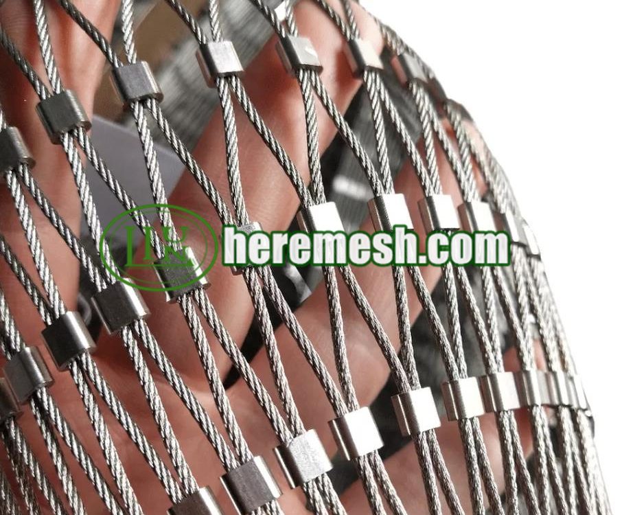 stainless steel rope anti-falling mesh