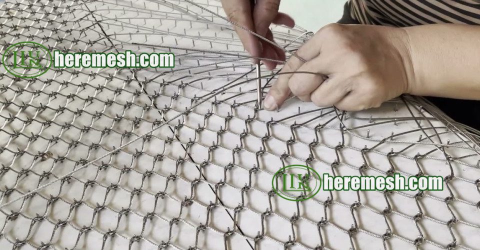 Architectural Rope Mesh Netting