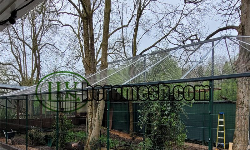 bird aviary roof netting